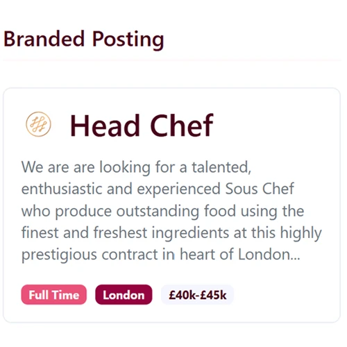 employer branded job board advertising